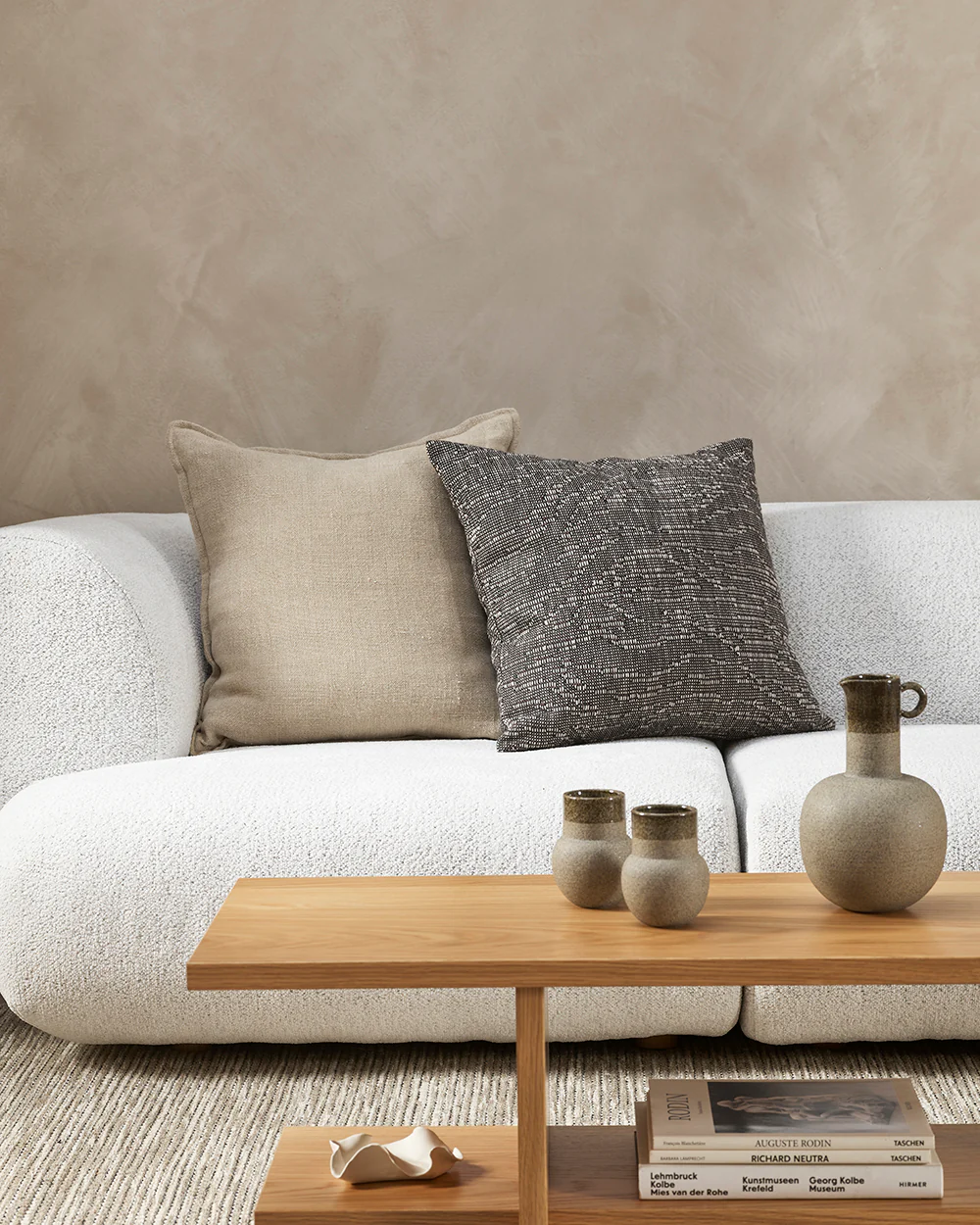 Alder Dark Chocolate Cushion - Image 2