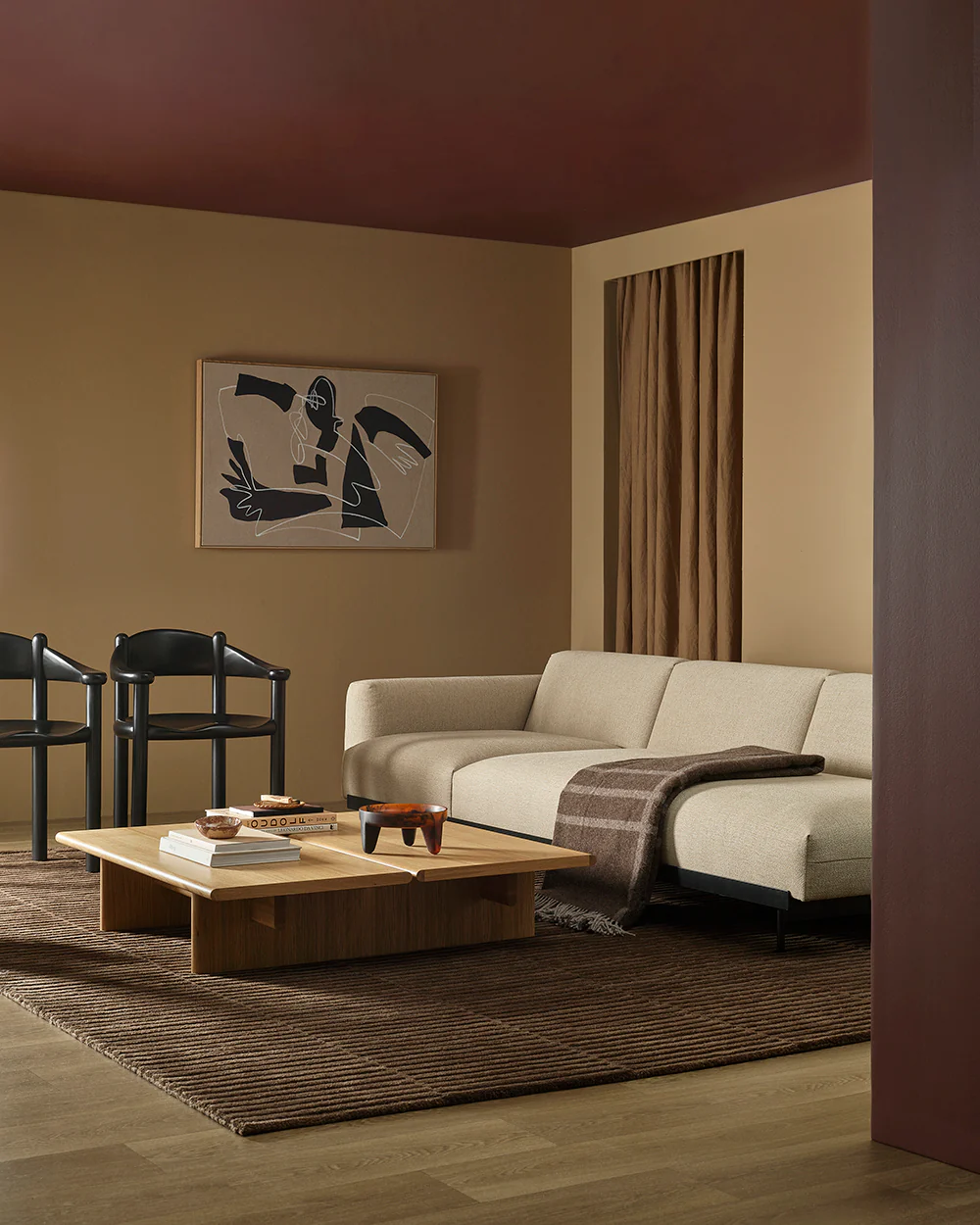 Anni Chocolate Floor Rug - Image 3