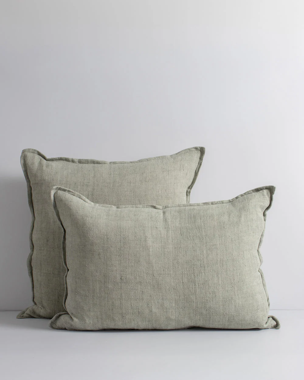 Cassia Sage Square Cushion - Image 6