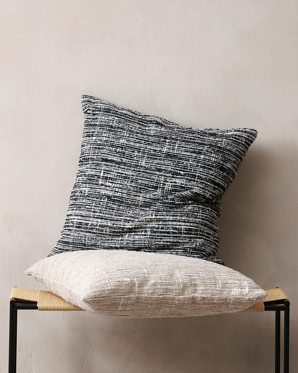 Ashford Black Large Cushion - Image 4