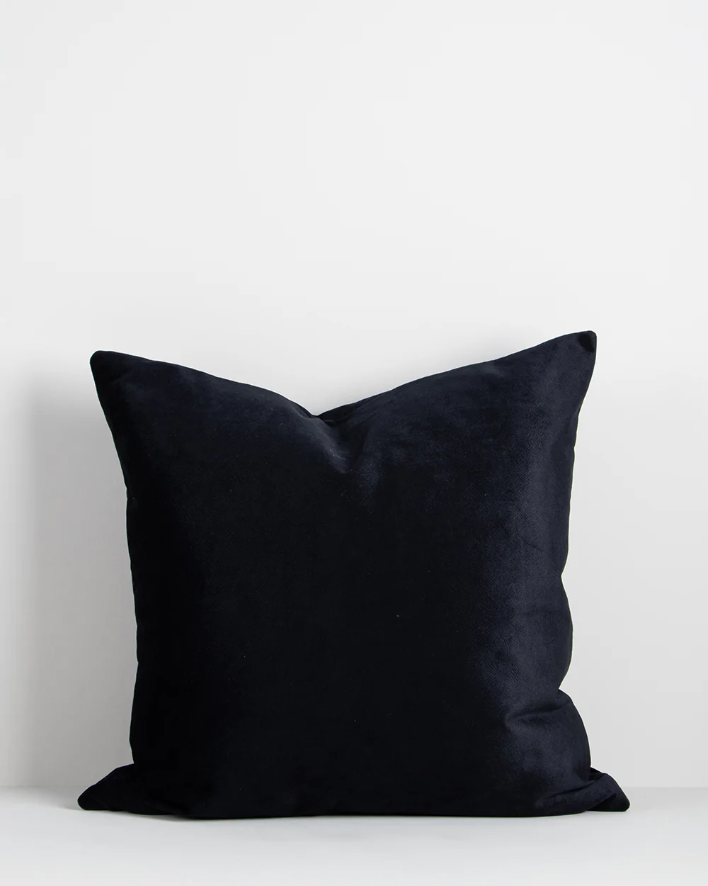 Aster Black Square Cushion