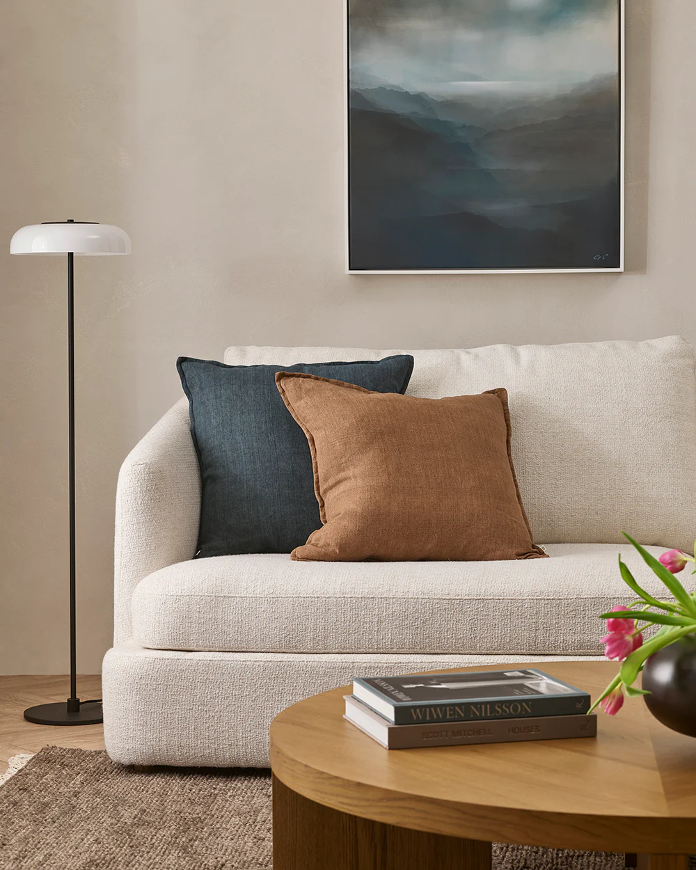 Cassia Chestnut Cushion - Image 2