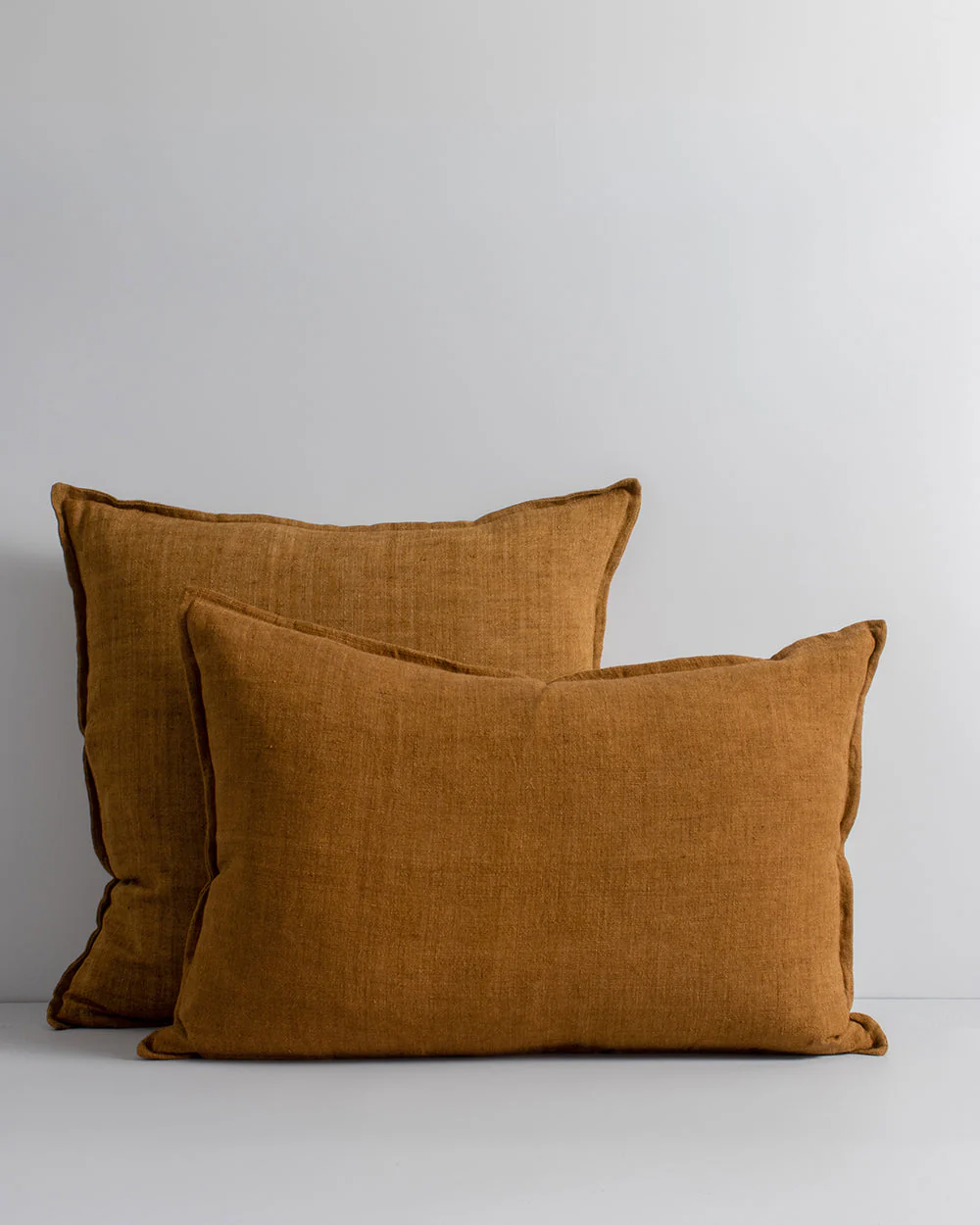 Cassia Tobacco Square Cushion - Image 4