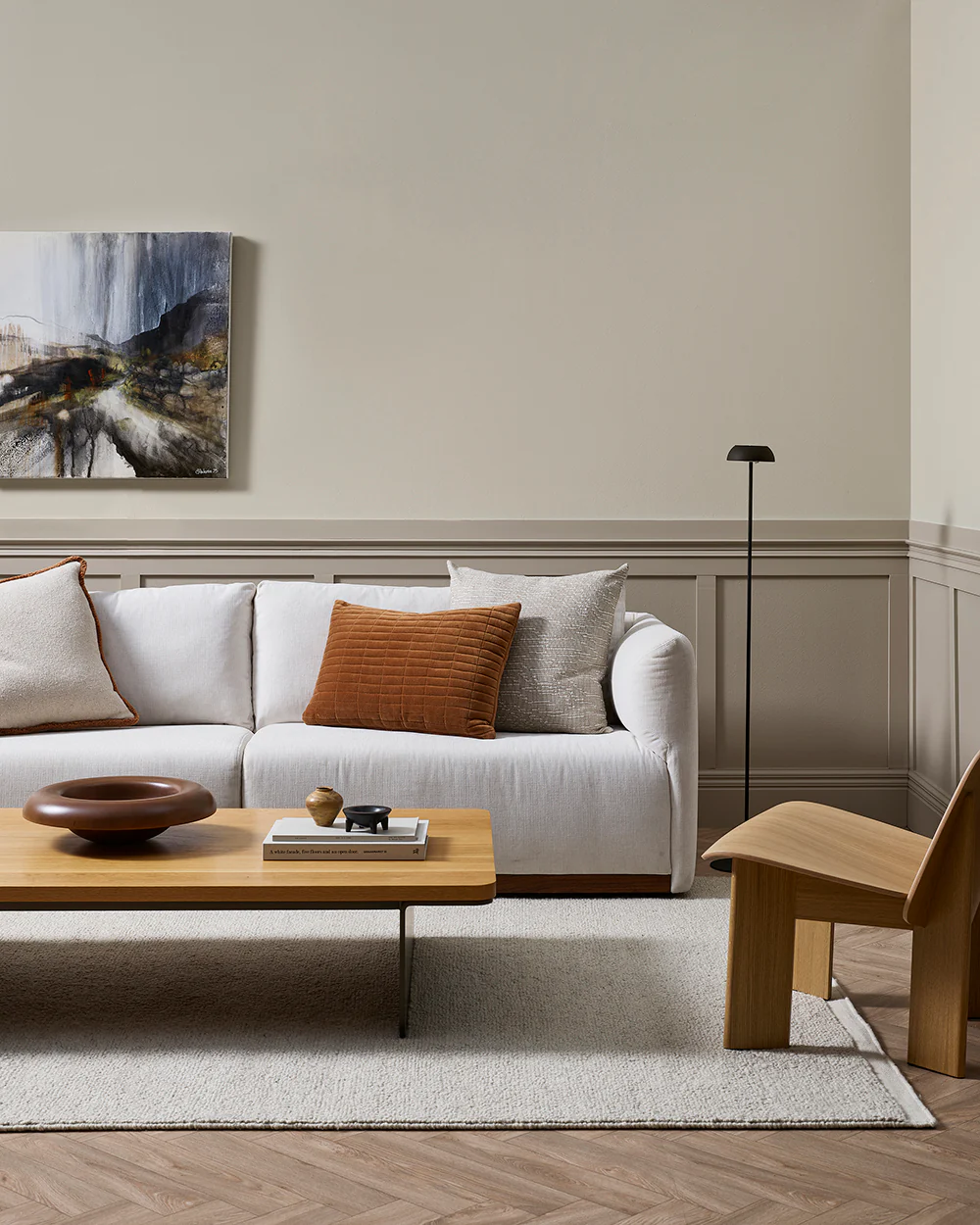 Clifton Bone Floor Rug - Image 4