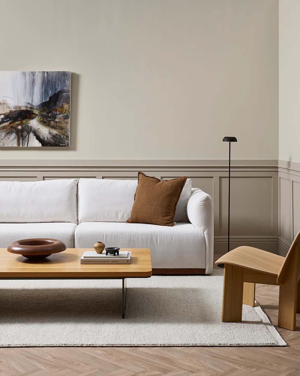 Clifton Bone Floor Rug - Image 5