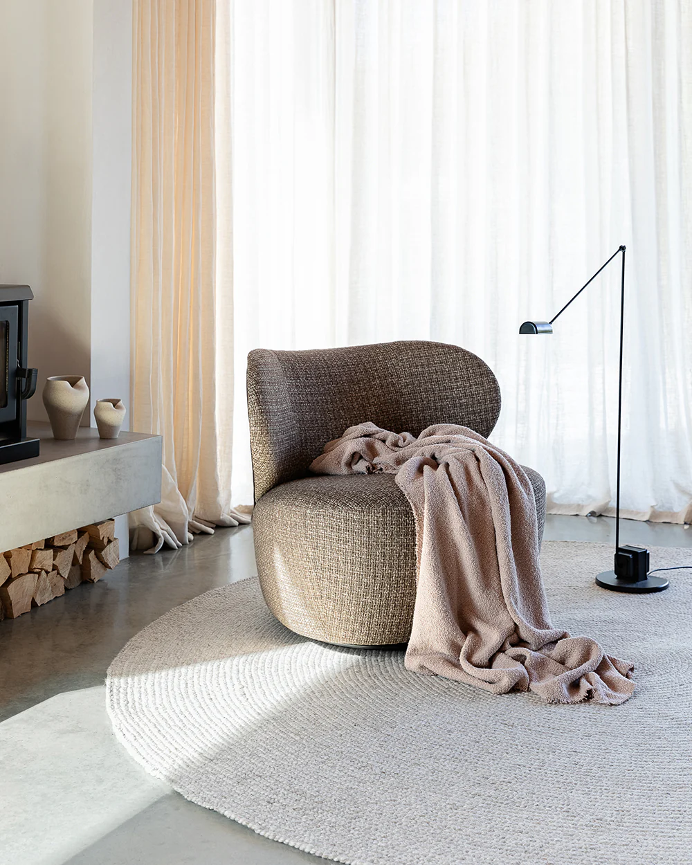Cromwell Blush Throw