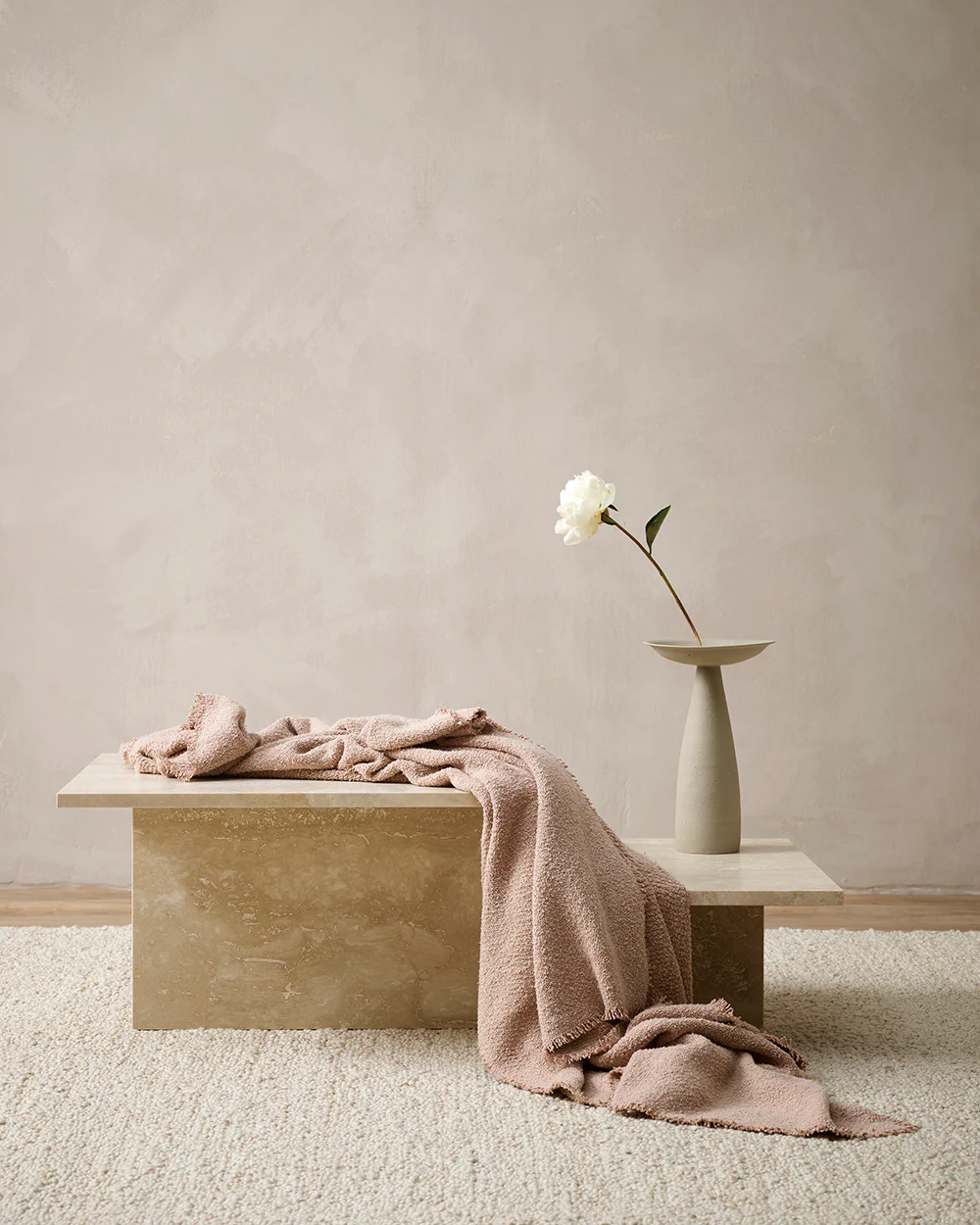 Cromwell Blush Throw - Image 3