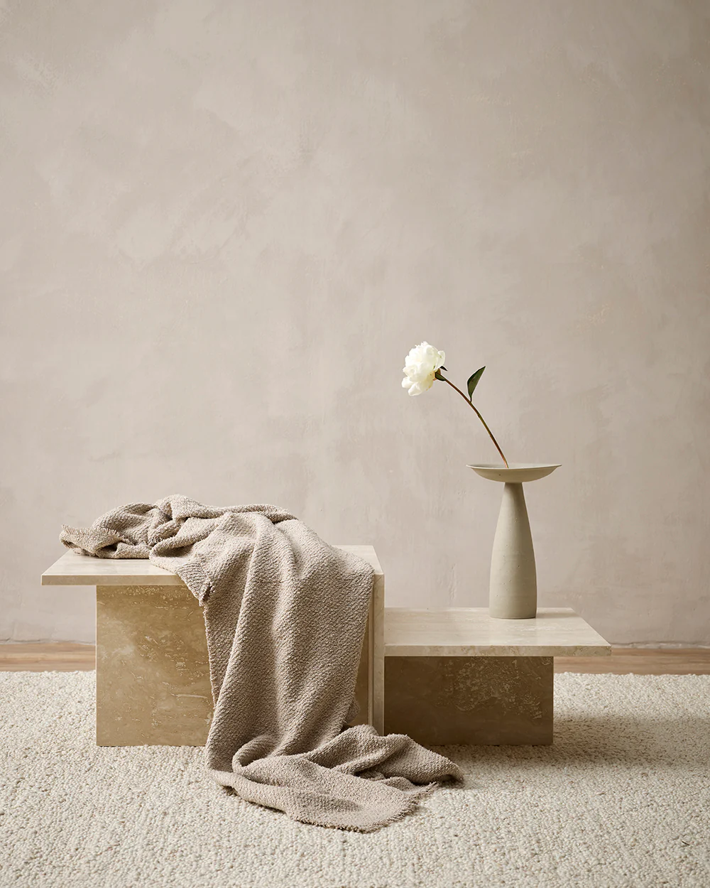 Cromwell Taupe Throw - Image 3