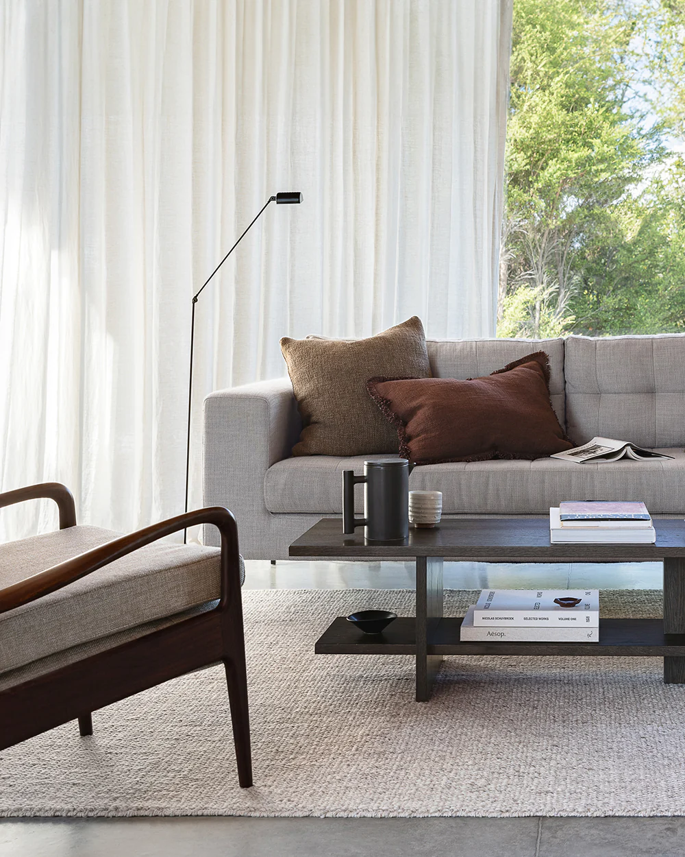 Cyprian Cocoa Cushion - Image 4