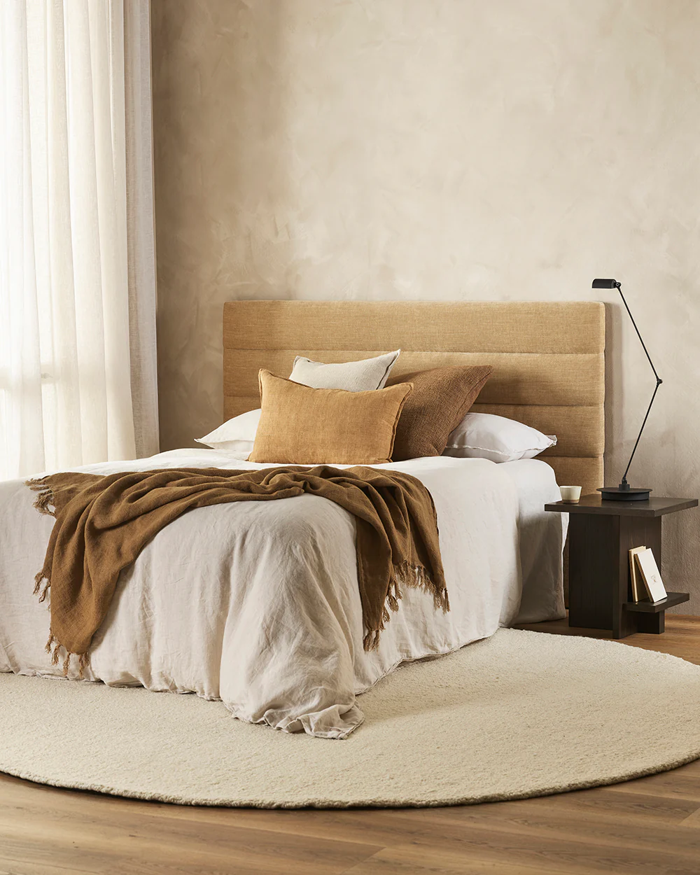 Cyprian Cocoa Large Cushion - Image 4