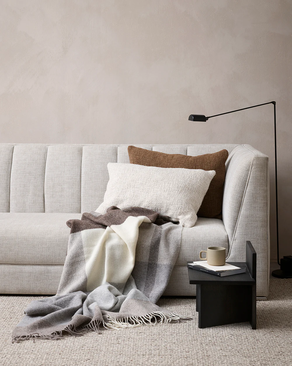 Cyprian Cocoa Lumbar Cushion - Image 4