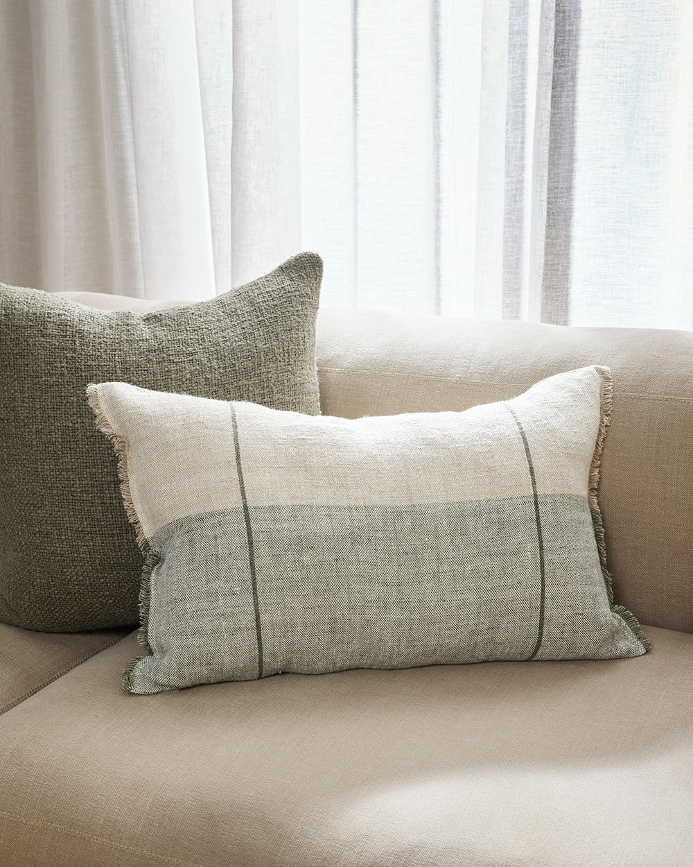 Cyprian Sage Cushion - Image 3