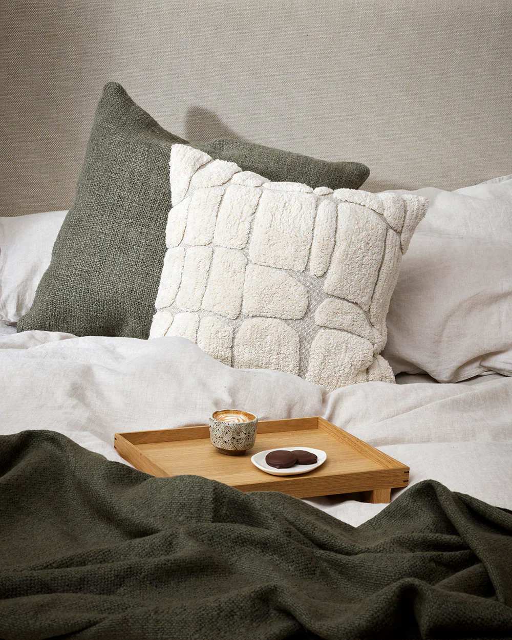 Cyprian Sage Large Cushion - Image 4