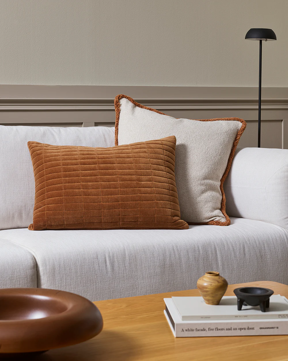 Darcy Sienna Cushion - Image 6