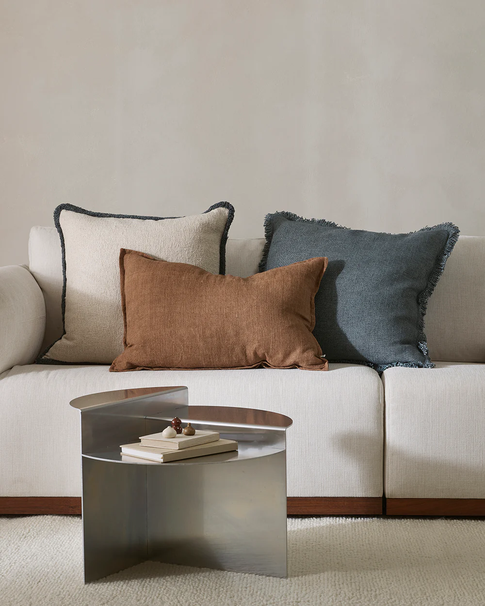 Dover Slate Square Cushion - Image 4