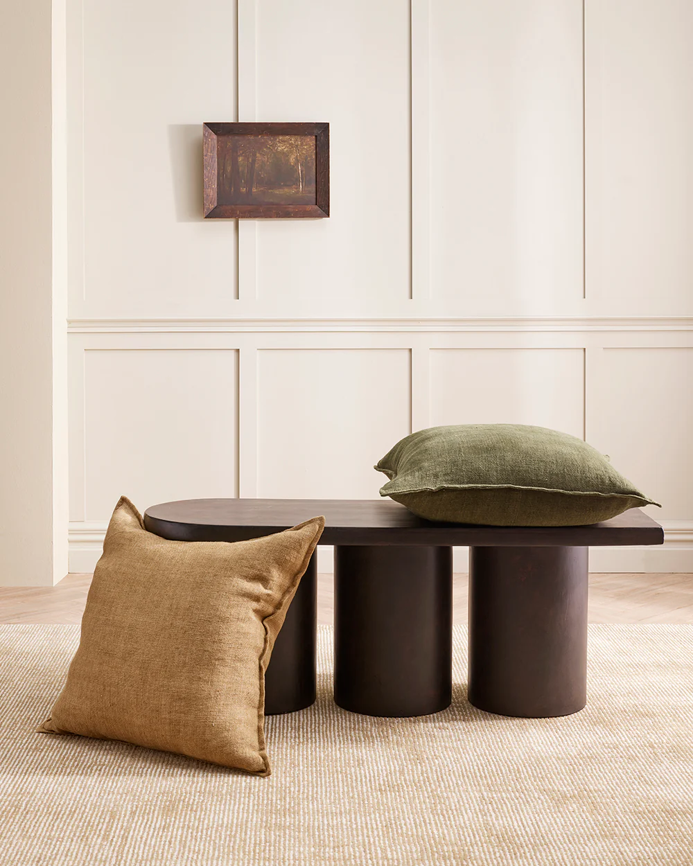Flaxmill Fenugreek Large Cushion - Image 5