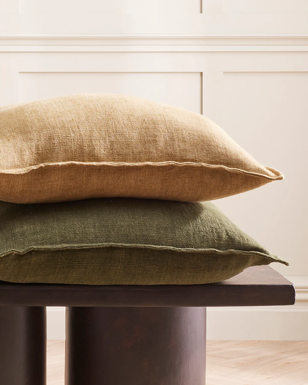 Flaxmill Fenugreek Large Cushion - Image 7