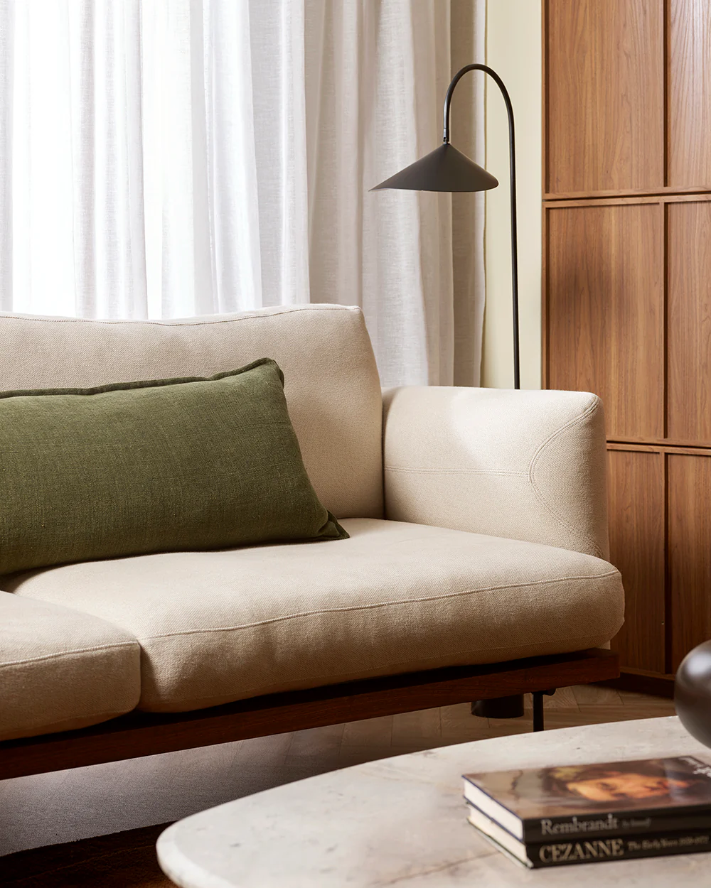 Flaxmill Winter Moss Lodge Cushion - Image 4
