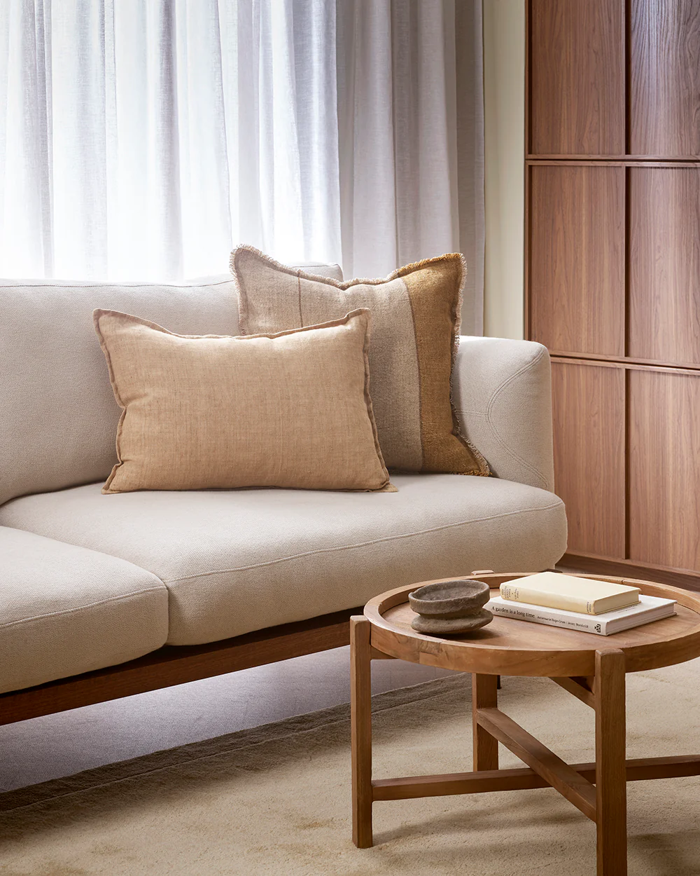 Frankton Caramel Cushion - Image 3