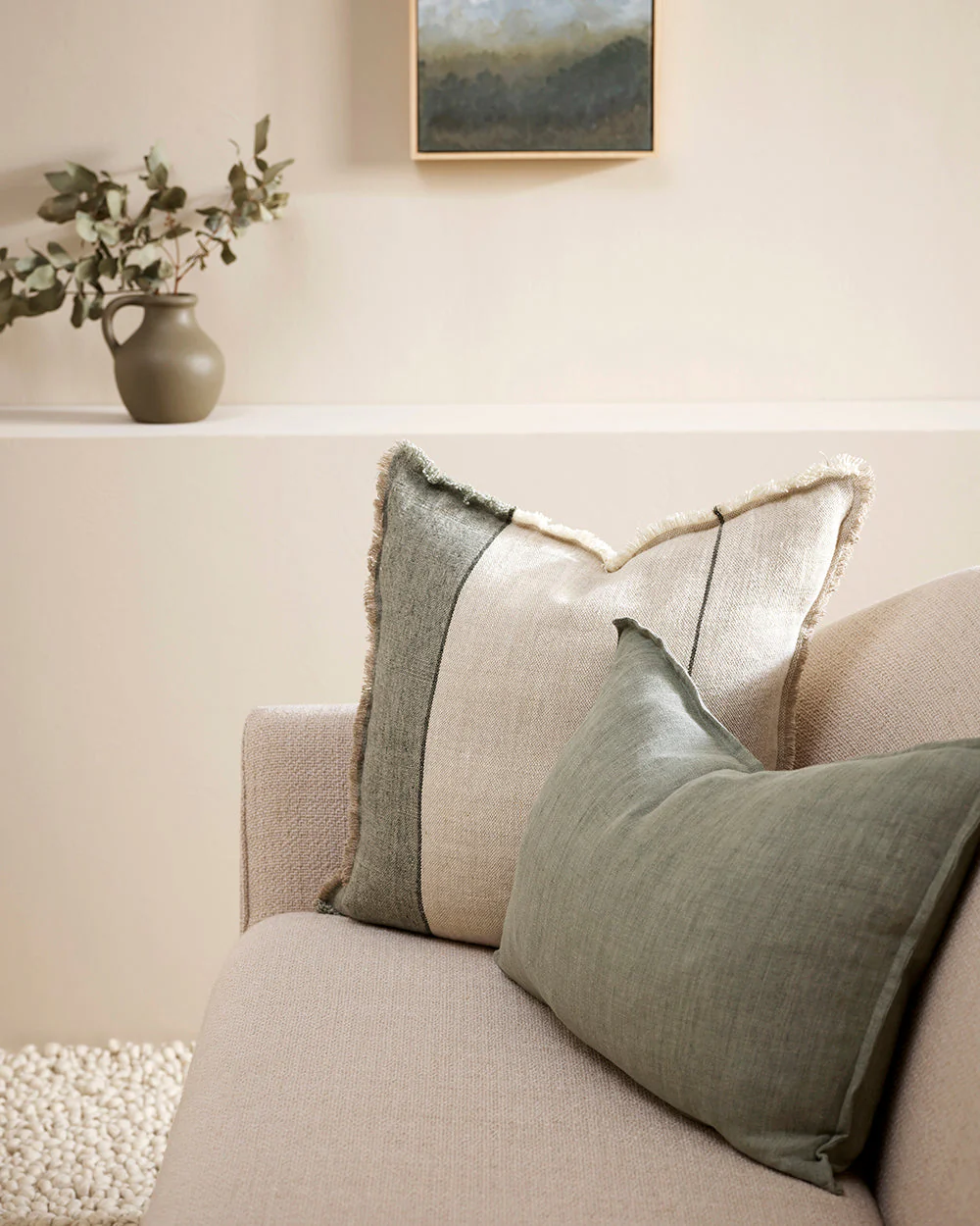 Frankton Sage Cushion - Image 3