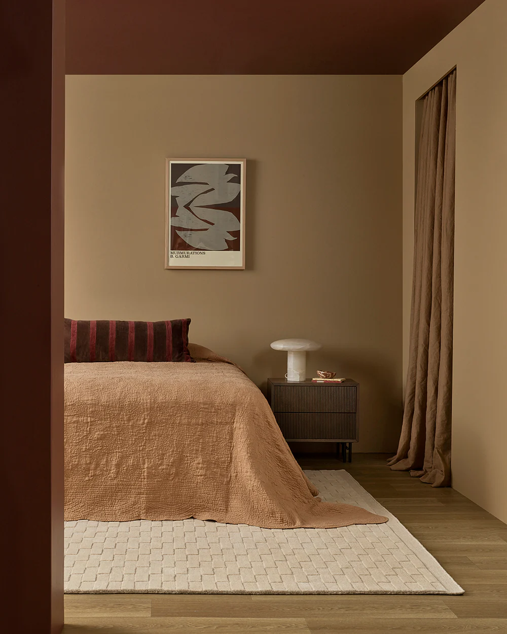 Hugo Almond Floor Rug - Image 4