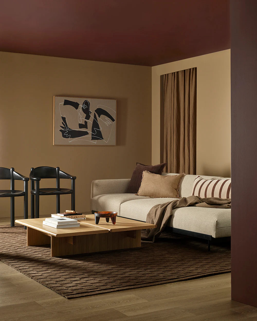 Hugo Espresso Floor Rug - Image 4