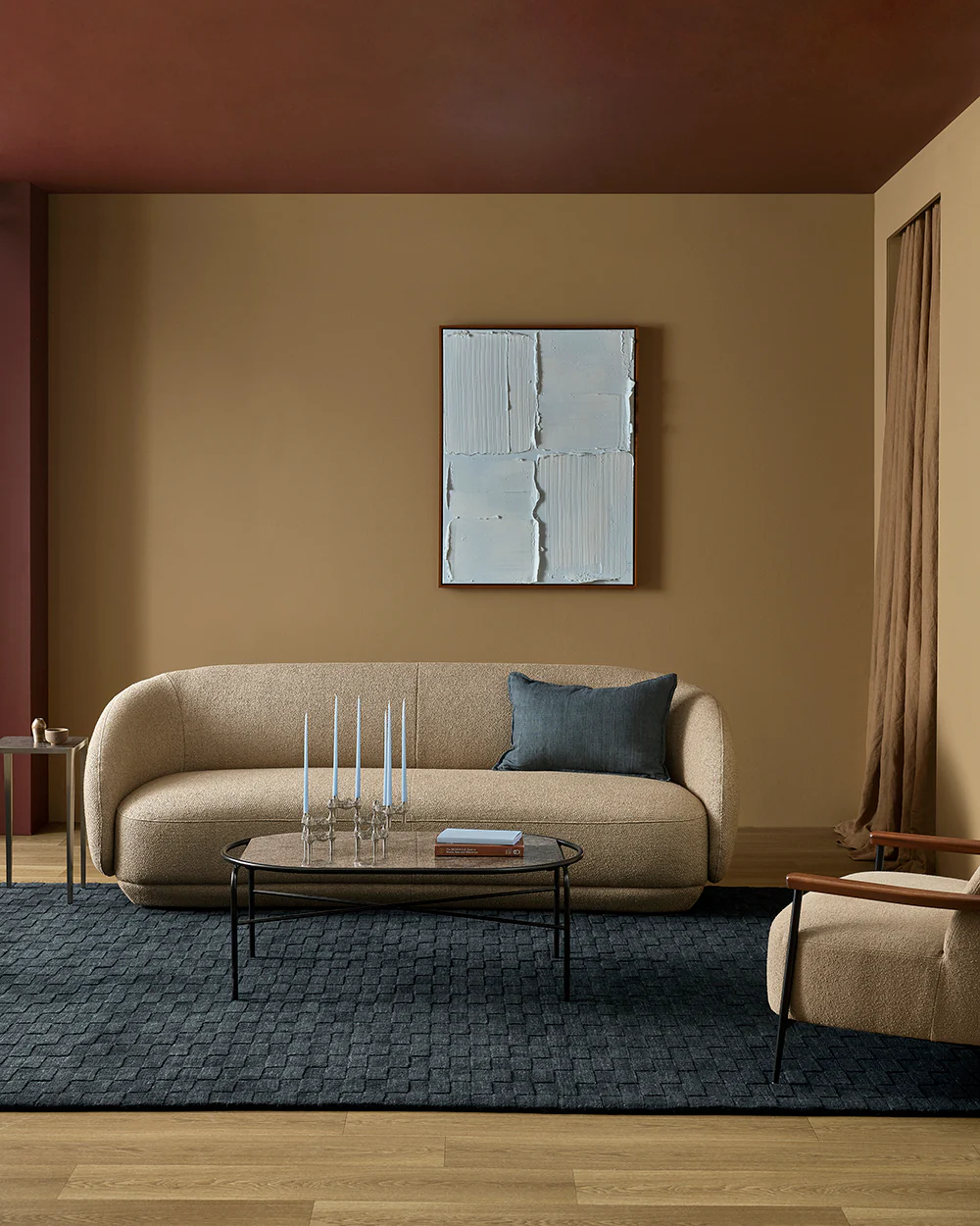 Hugo Midnight Floor Rug - Image 3