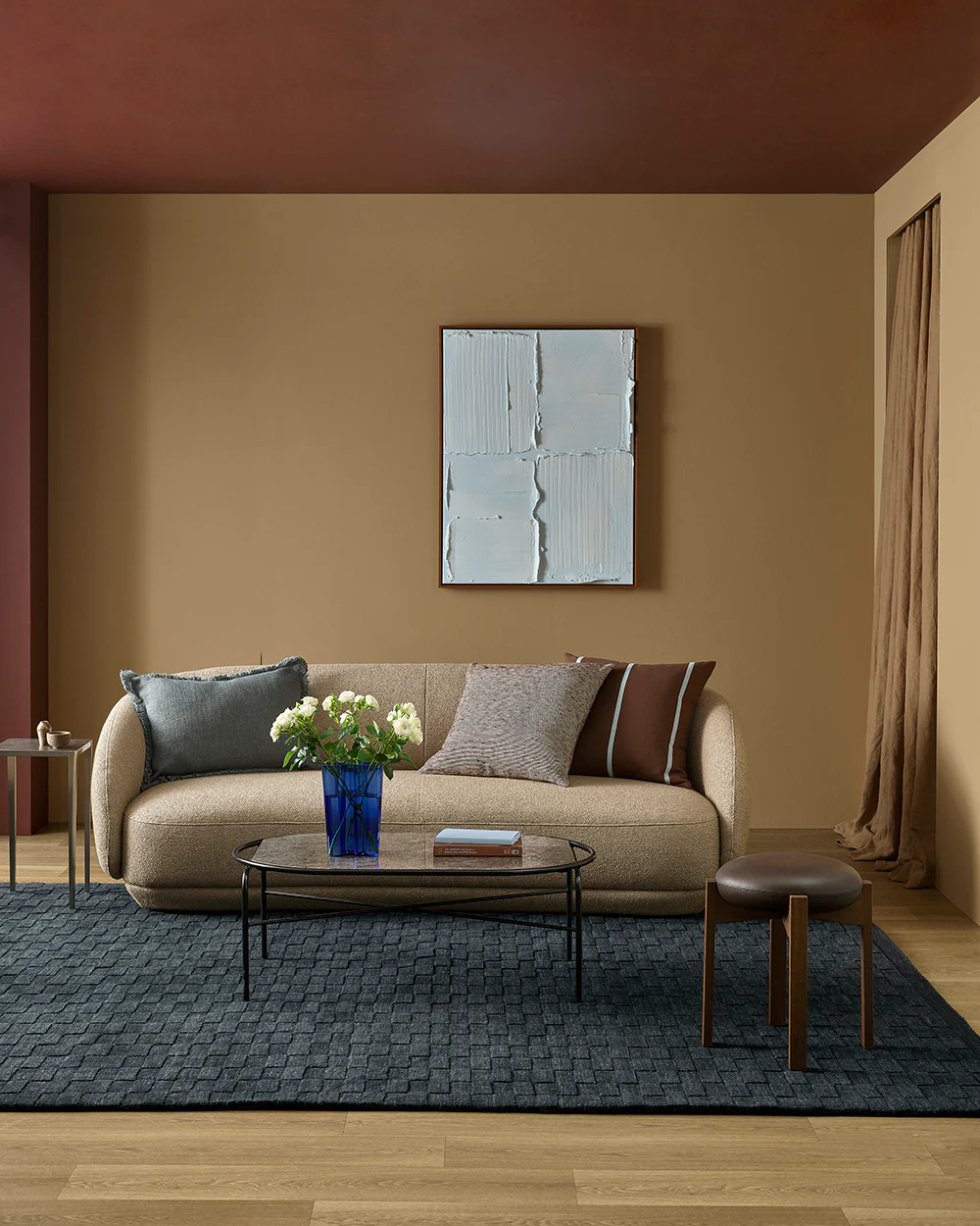 Hugo Midnight Floor Rug - Image 4