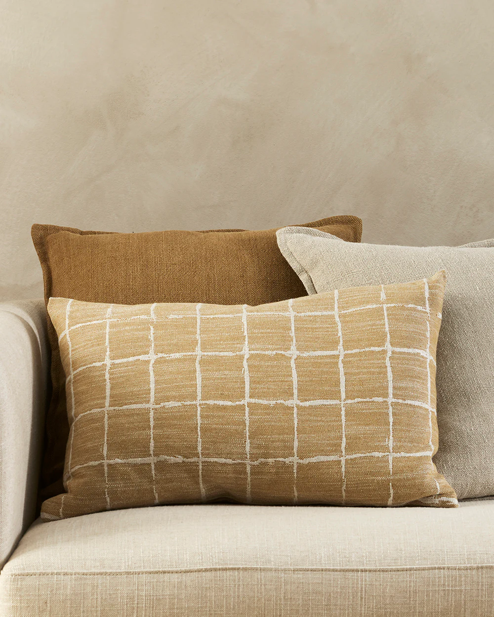 Johnson Ochre Cushion - Image 4