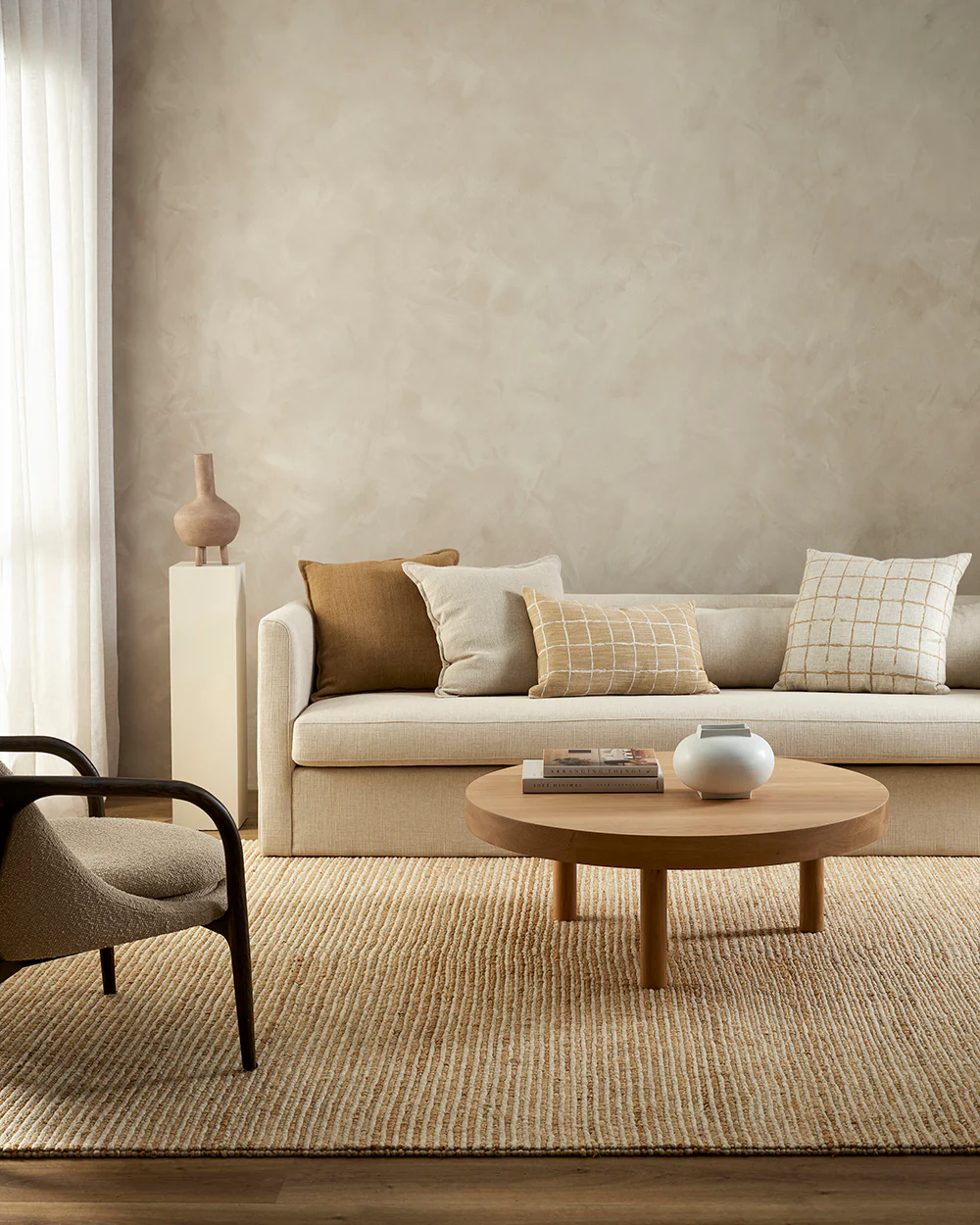 Johnson Ochre Cushion - Image 5