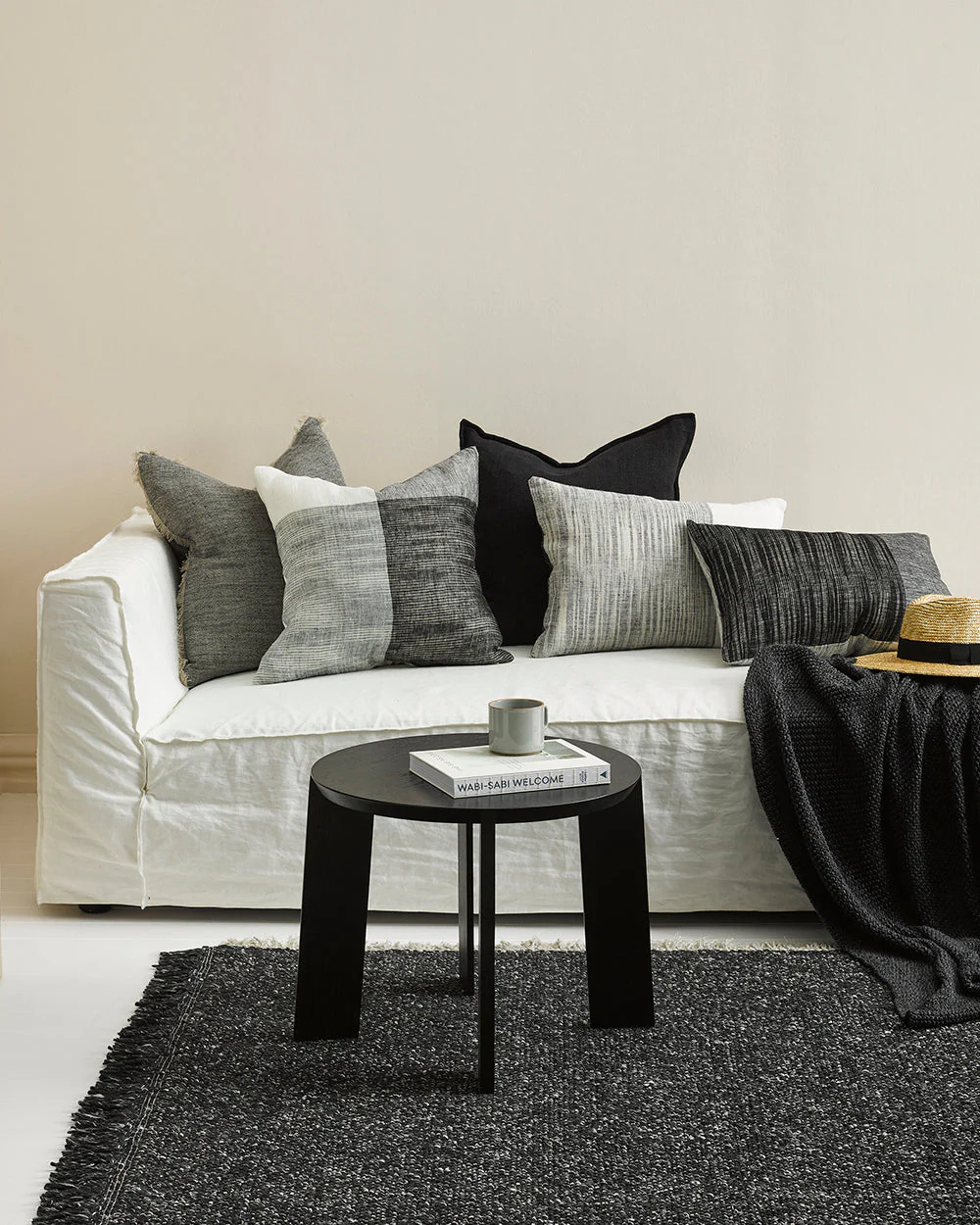 Keaton Black Cushion - Image 4
