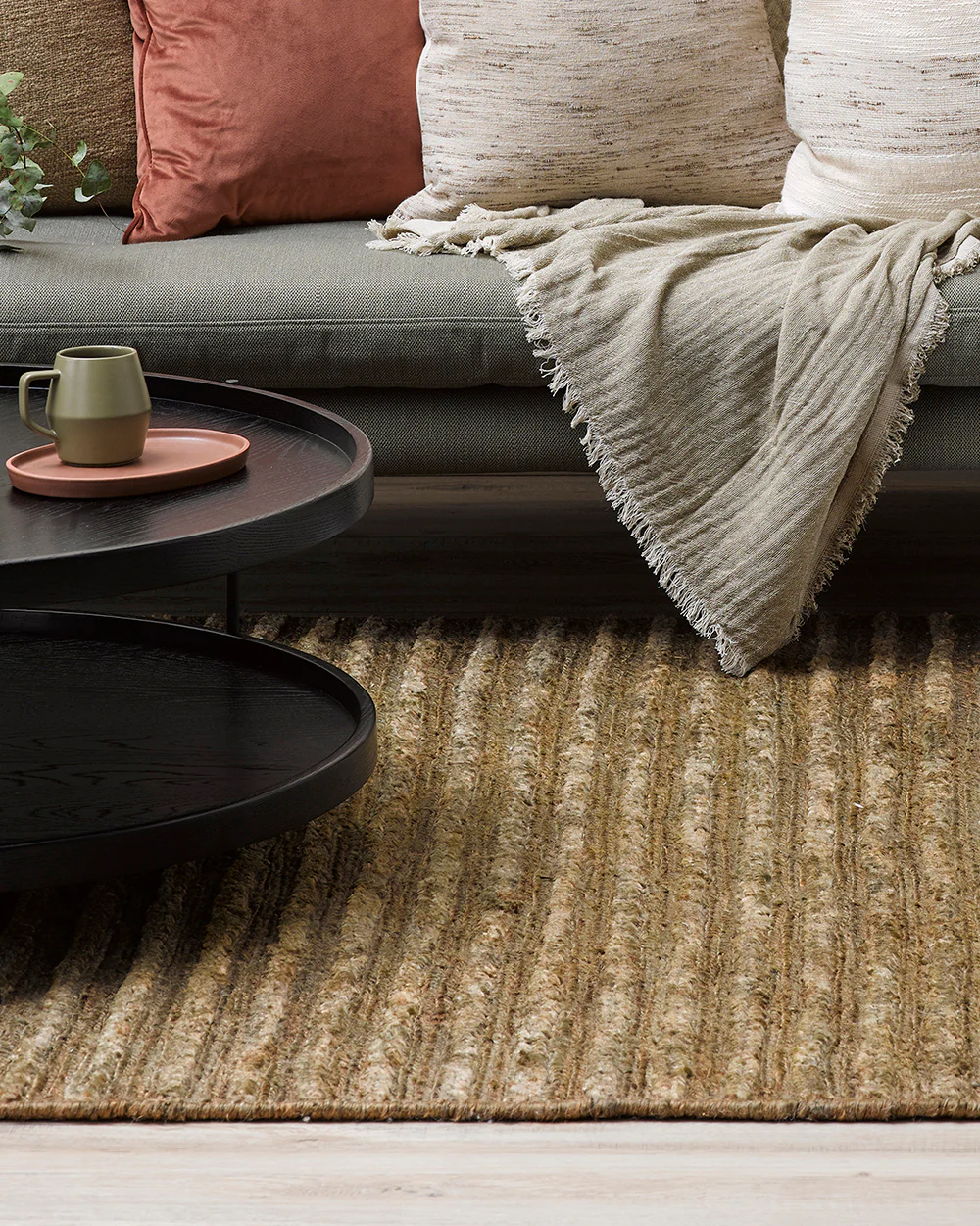 Kencho Tobacco Floor Rug - Image 3