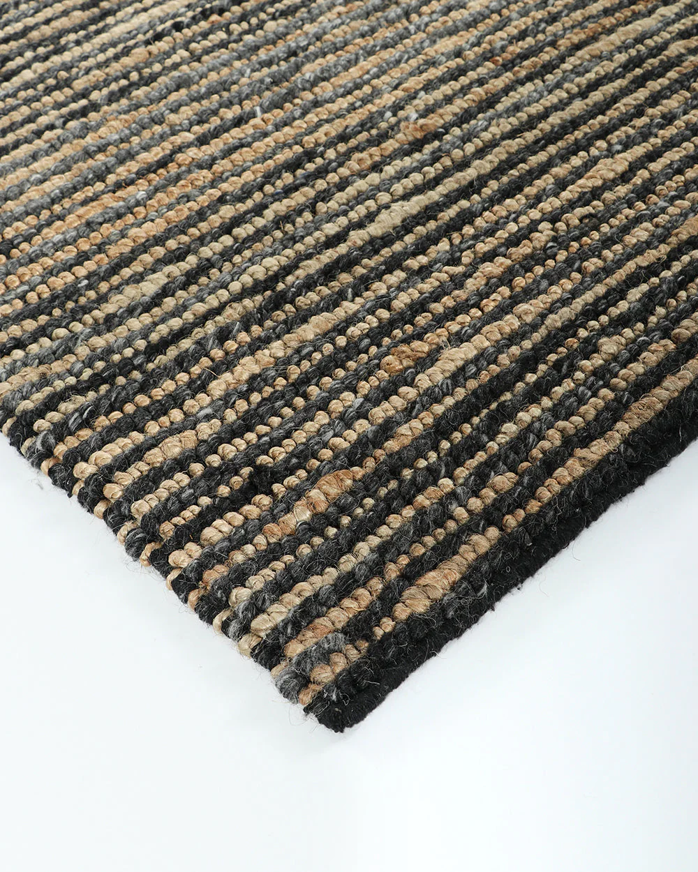 Lima Charcoal/Natural Floor Rug - Image 5