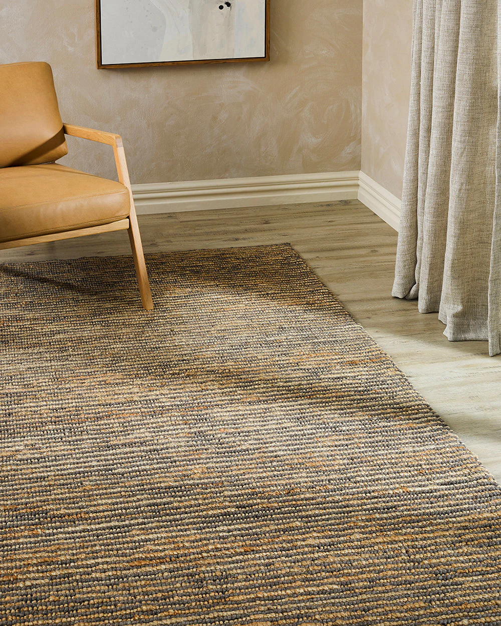Lima Smoke/Natural Floor Rug