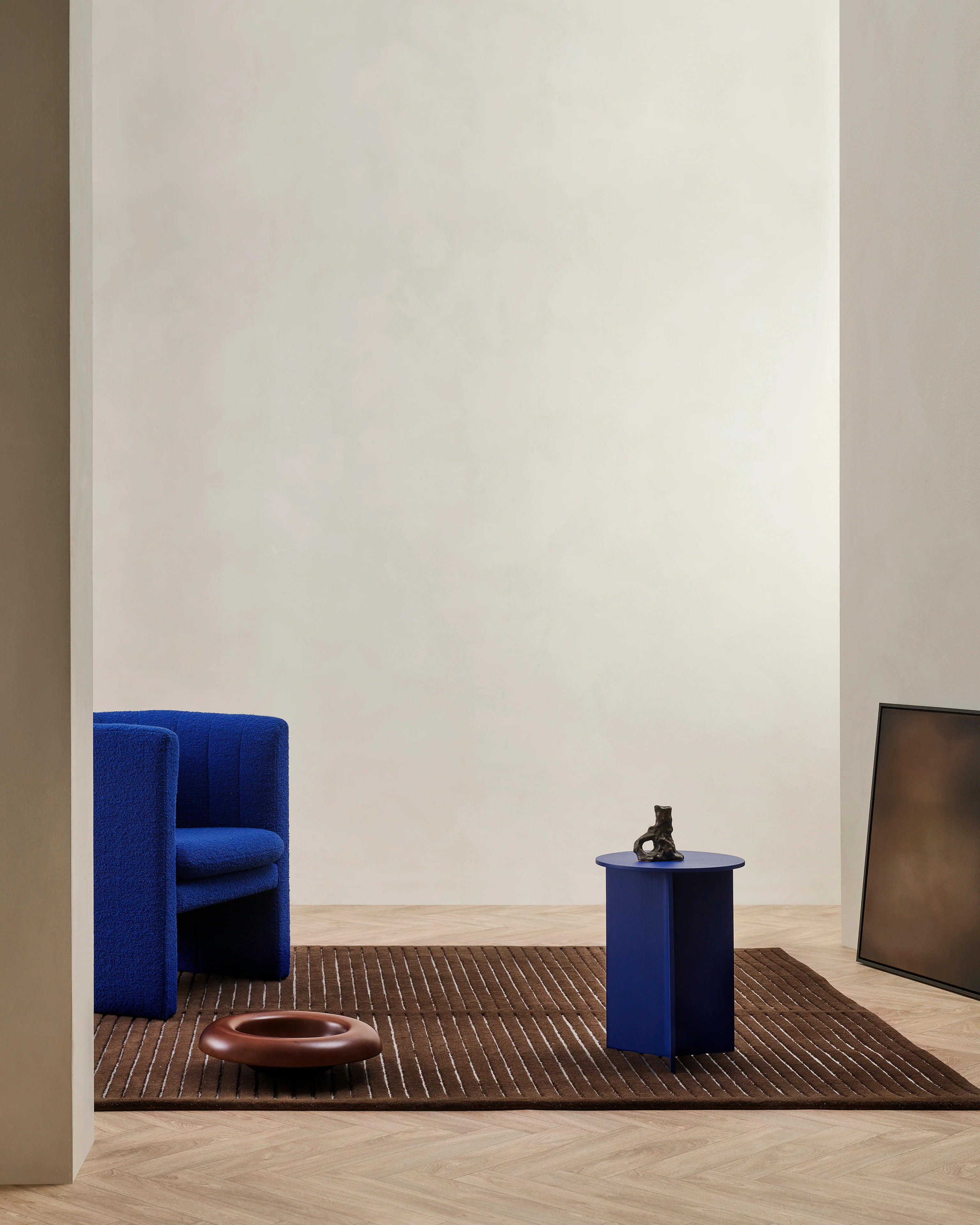 Marlow Chocolate Floor Rug - Image 3