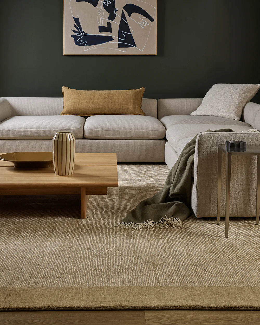 Mayfair Wheat Floor Rug - Image 3