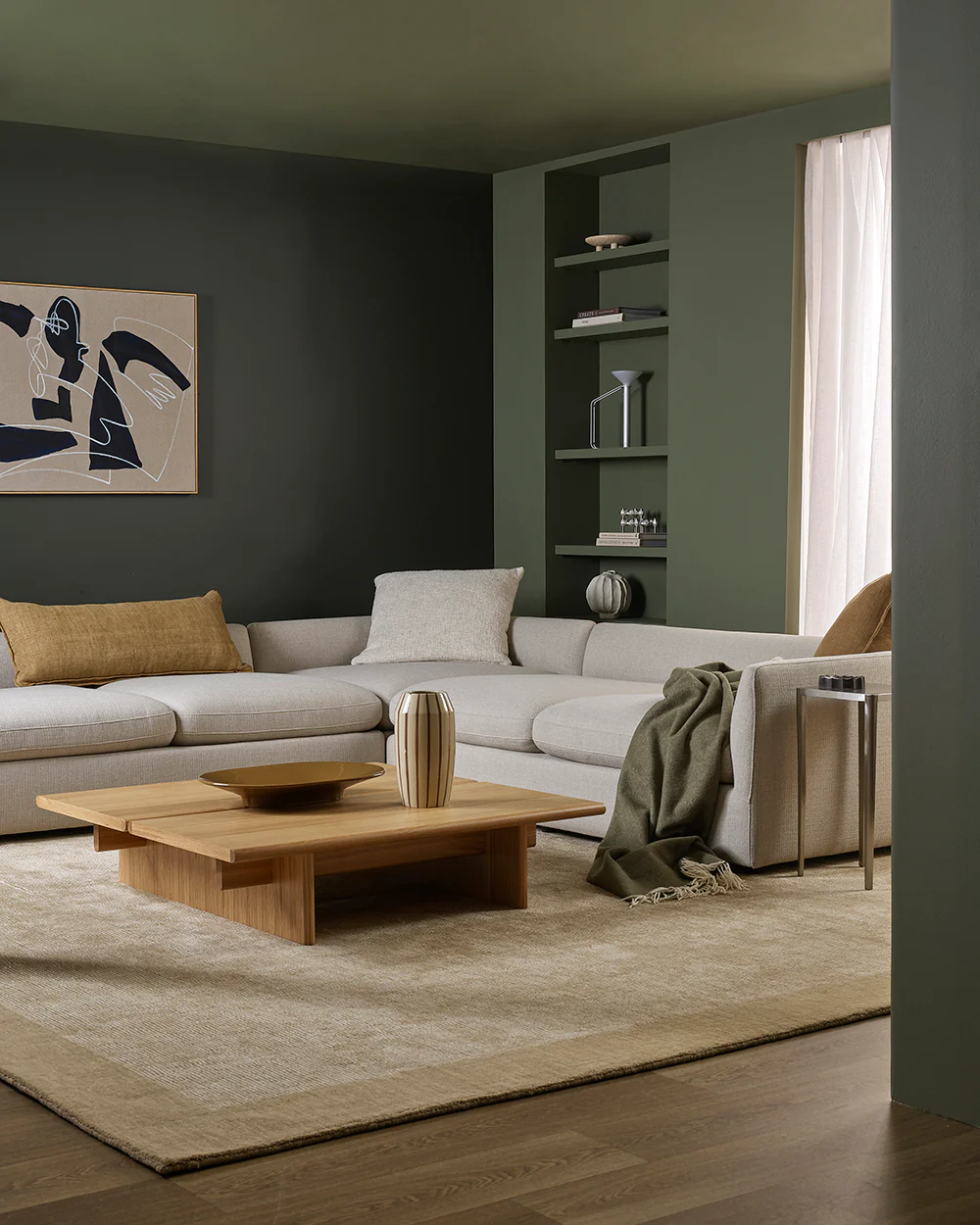Mayfair Wheat Floor Rug - Image 5