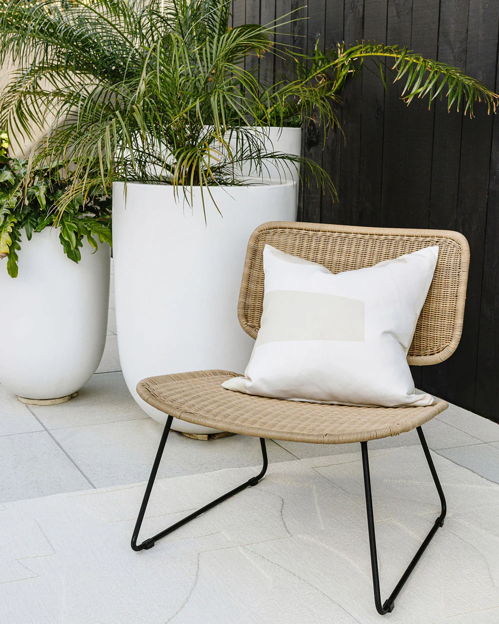 Meelan Beige Cushion - Image 2