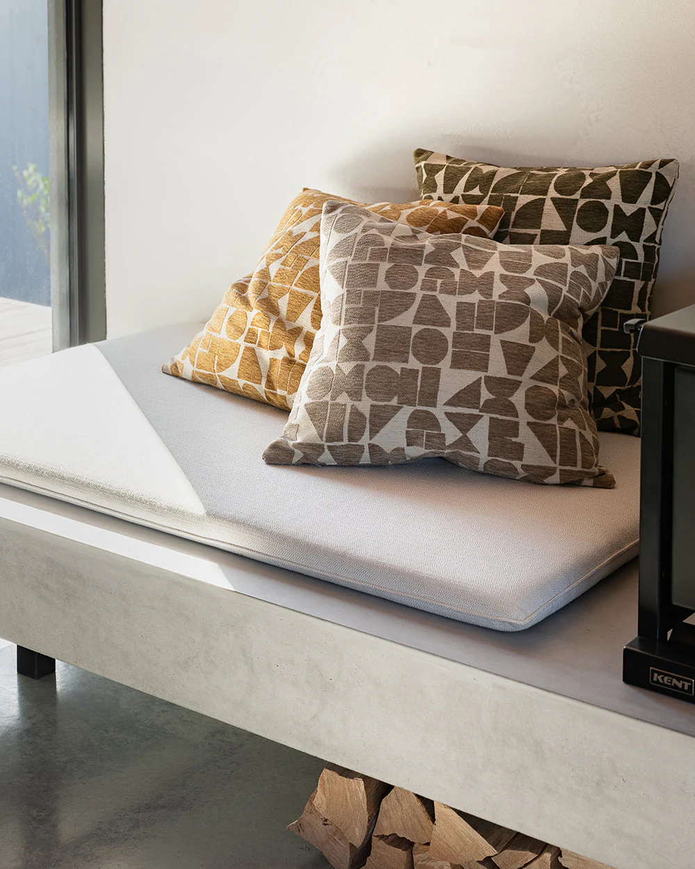 Miller Mushroom Square Cushion - Image 2