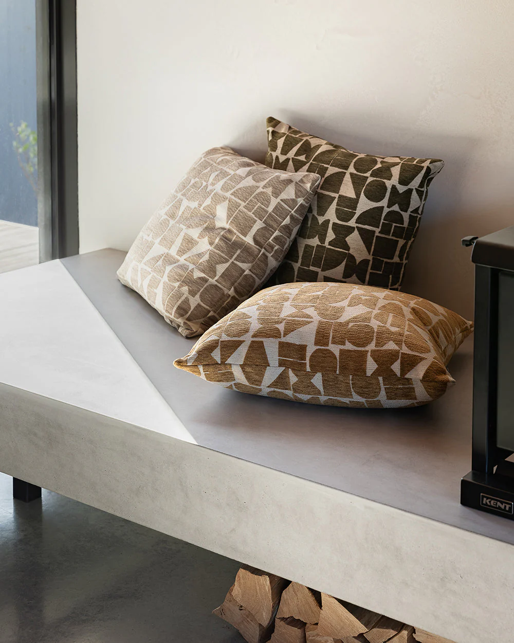 Miller Mushroom Square Cushion - Image 4