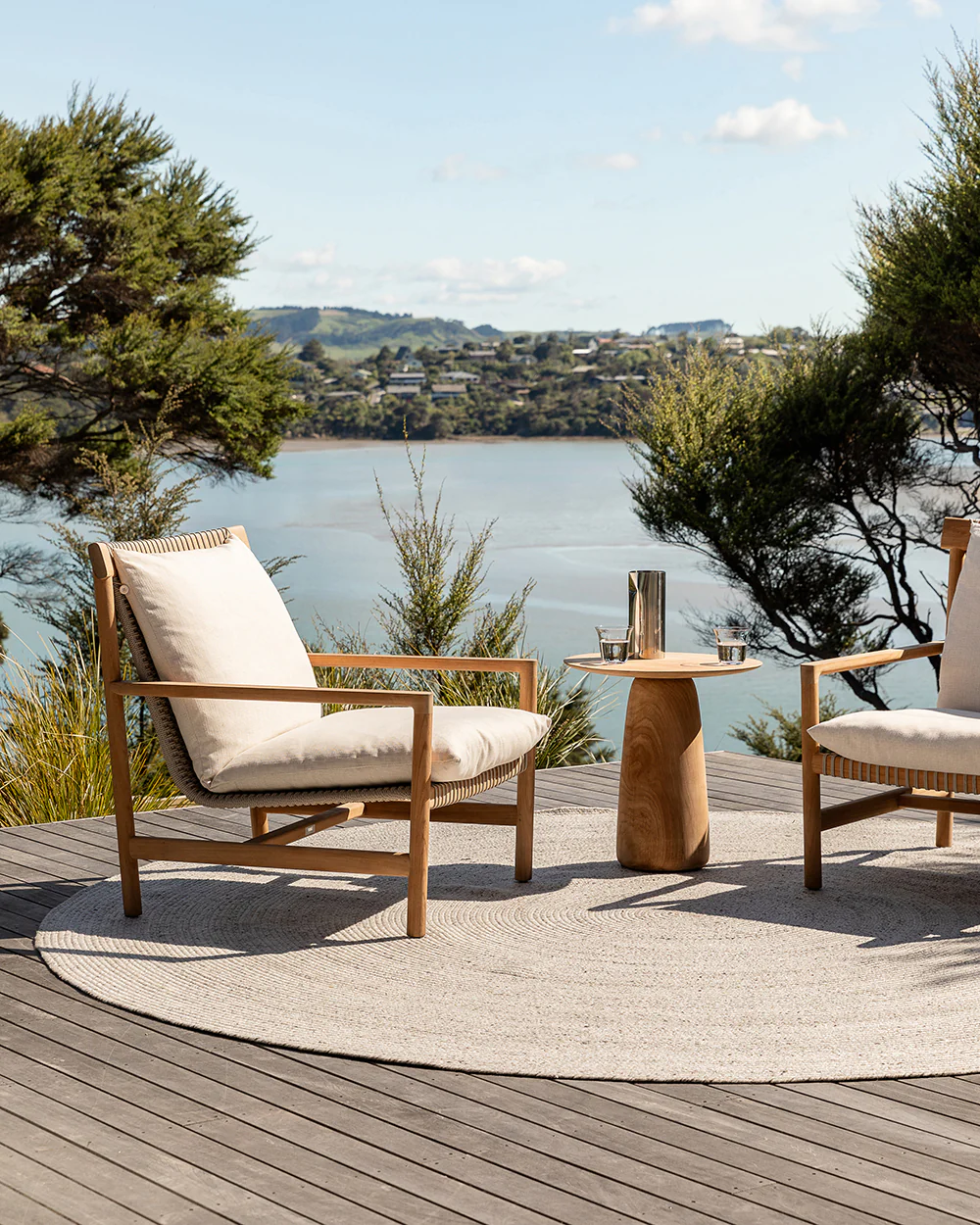 Mornington Pale Sand Round Rug - Image 3
