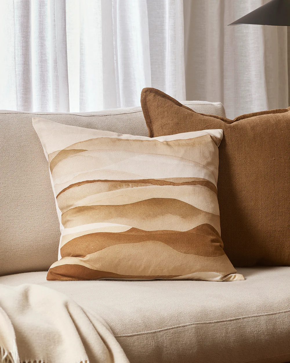 Namib Tan Cushion - Image 3