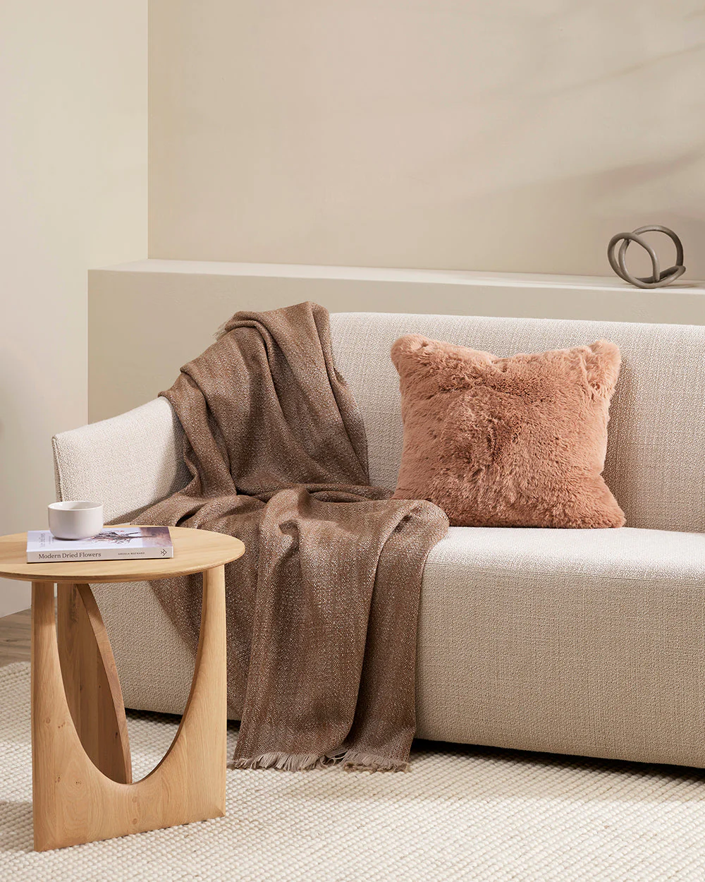 Pele Toasted Coconut Cushion - Image 2