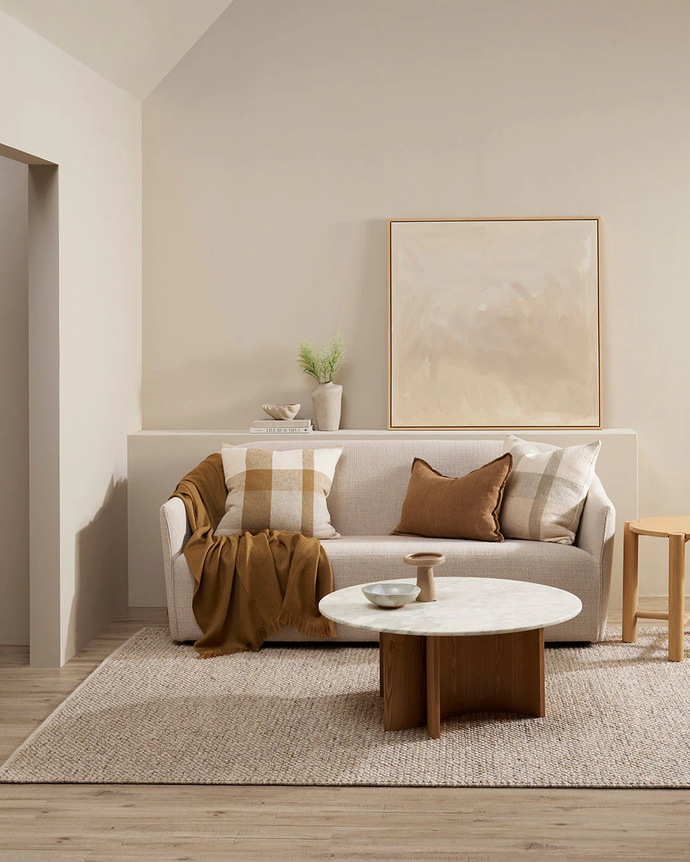 Roxburgh Parchment Floor Rug - Image 3
