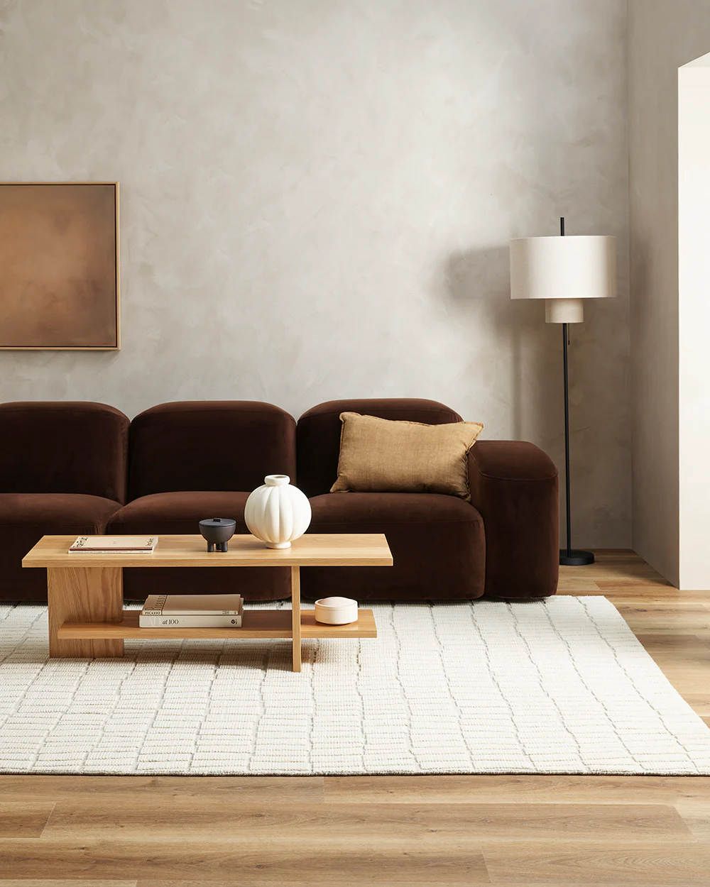 Safi Ecru Floor Rug - Image 3