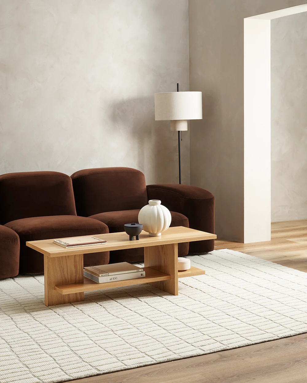Safi Ecru Floor Rug - Image 4