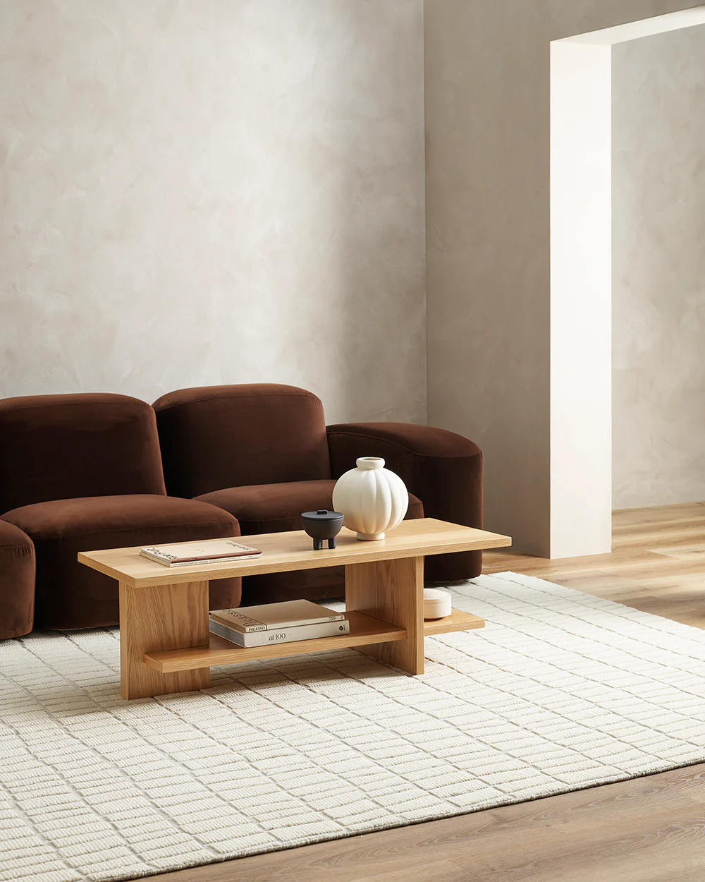 Safi Ecru Floor Rug - Image 5