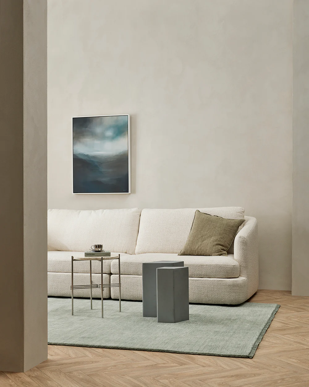 Sandringham Aquamarine Floor Rug - Image 3