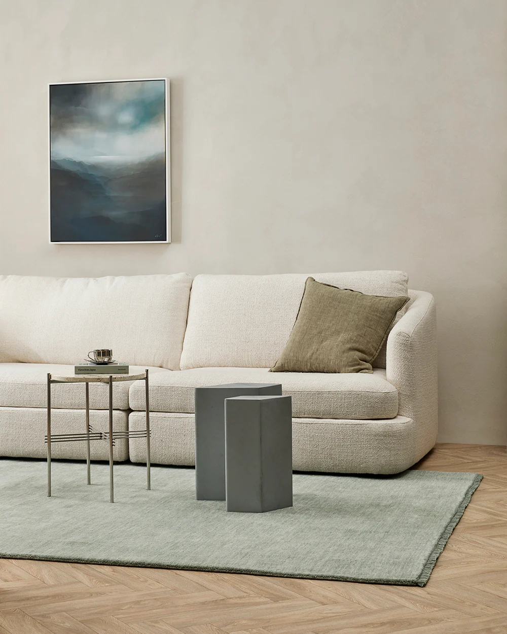 Sandringham Aquamarine Floor Rug - Image 4