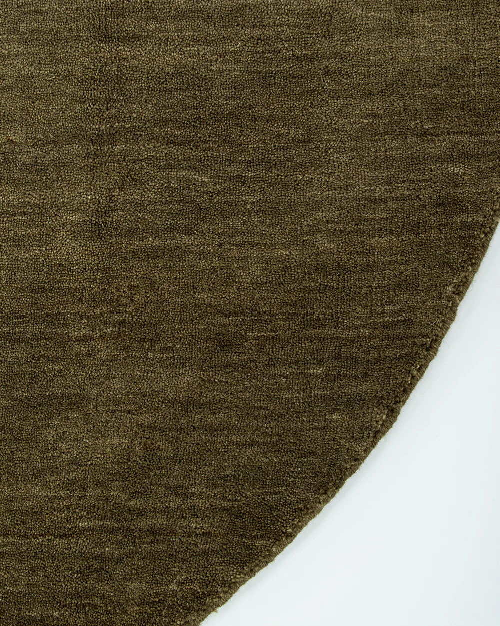 Sandringham Moss Round Floor Rug - Image 5